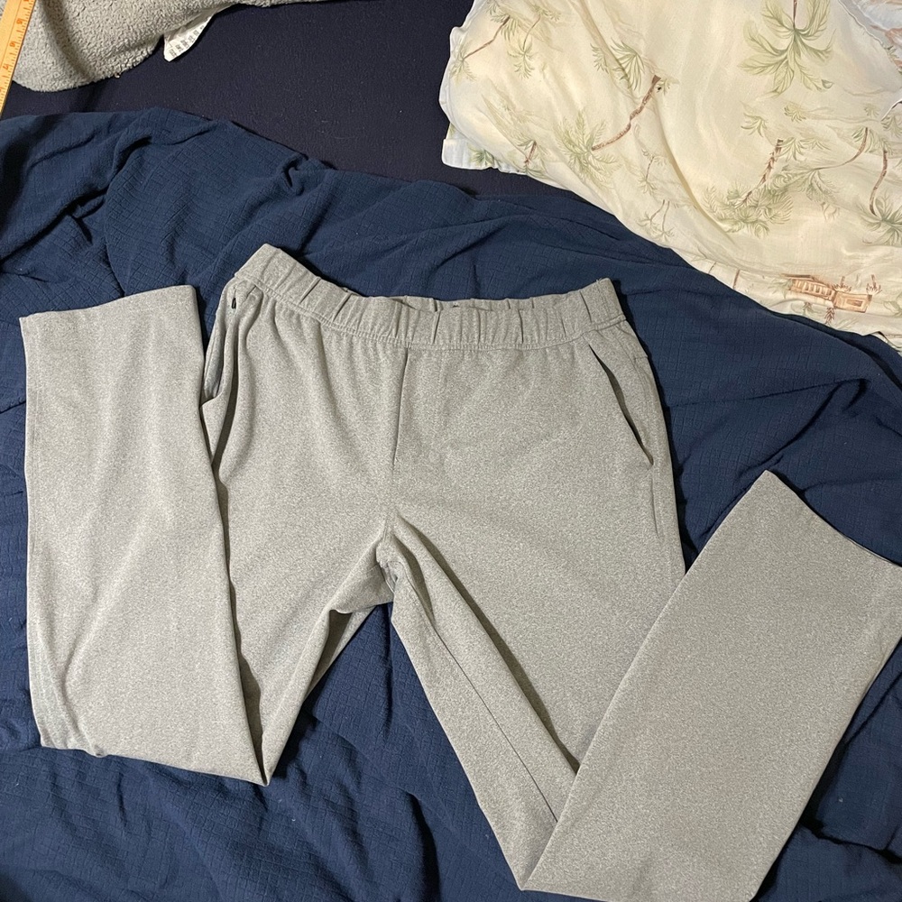 Zella Light Gray Men's Jogger Pants - Slim Casual Sweatpants